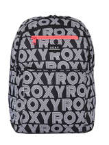 Sac  Dos Here You Go 3 Compartiments Roxy Noir back to school RJBP4159