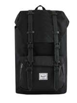 Rugzak 1 Compartiment + Pc 13'' Herschel Zwart classics 10020PBG
