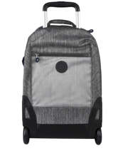 Rugzak Op Wieltjes Sari 1 Compartiment Kipling Grijs back to school / pbg PBGI2549