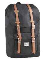 Sac  Dos Little America 1 Compartiment + Pc 15'' Herschel Noir classics 10014