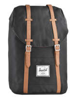 Sac  Dos Retreat 1 Compartiment + Pc 15'' Classics Herschel Noir classics 10066