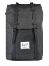 Sac � Dos Retreat 1 Compartiment + Pc 15'' Classics Herschel Noir classics 10066
