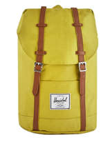 Sac  Dos Retreat 1 Compartiment + Pc 15'' Classics Herschel Jaune classics 10066