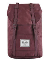 Rugzak Retreat 1 Compartiment + Pc 15'' Classics Herschel Rood classics 10066