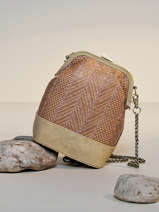 Sac Bandouli�re Dahlia Woomen Beige dahlia WDAH08