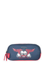 Pennenzak 2 Compartimenten Snowball Blauw legend 75811