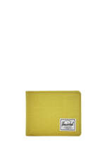 Portefeuille Herschel Jaune classics 10403