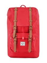 Sac  Dos 1 Compartiment + Pc 13" Herschel Rouge classics 10020