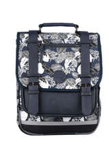 Sac � Dos Enfant 2 Compartiments Cameleon Bleu vintage urban SD38