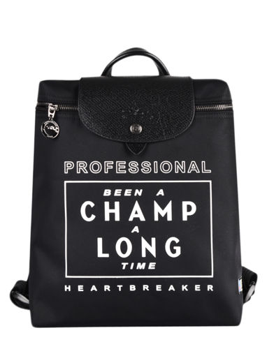 Longchamp Been a champ a long time Sac  dos Noir