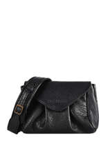 Cross Body Tas S Suzon Leder Paul marius Zwart vintage S