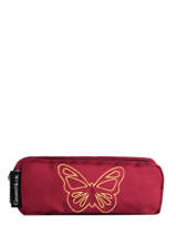 Trousse 2 Compartiments Caramel et cie Rouge fille F