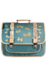 Cartable Caramel et cie Noir fille GMF