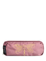 Trousse 2 Compartiments Caramel et cie Rose fille F