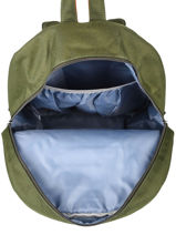 Sac  Dos 1 Compartiment Gars Caramel et cie Vert gars G-vue-porte