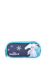 Pennenzak 2 Compartimenten Frozen Blauw flocon GLAC