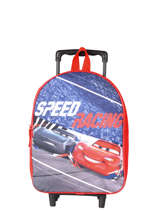 Rugzak Op Wieltjes 1 Compartiment Cars speed 4CENTR
