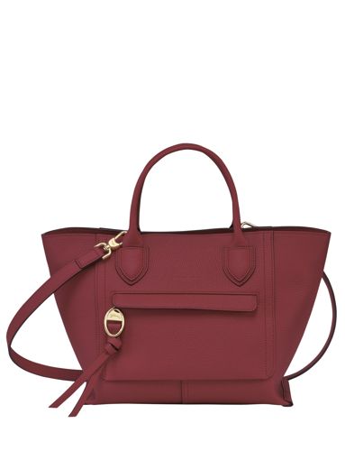 Longchamp Mailbox Sac port main Rouge