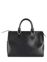 Sac  Main D'occasion Louis Vuitton Speedy 25 Epi Cuir Brand connection Noir louis vuitton 262