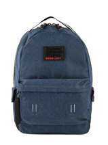 Sac  Dos Hollow Montana 1 Compartiment Superdry Bleu backpack M91600MU