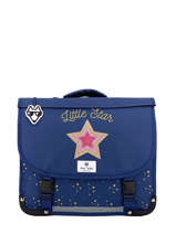 Cartable 1 Compartiment Pol fox Bleu fille FCA35R