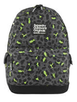 Rugzak 1 Compartiment Superdry Zwart backpack G91001JR