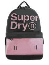 Sac  Dos 1 Compartiment Superdry Violet backpack woomen W9100015