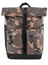 Sac  Dos 1 Compartiment + Pc 15'' Superdry Vert backpack M9110038
