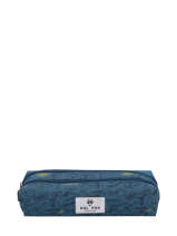 Trousse 2 Compartiments Pol fox Bleu garcon GT2