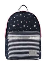 Sac  Dos 2 Compartiments Tann's Bleu les fantaisies f 21-63283