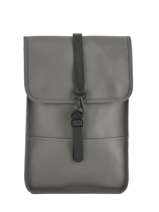 Sac � Dos Business 1 Compartiment + Pc 13'' Rains Gris backpack 1280