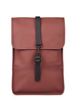 Business Rugzak 1 Compartiment + Pc 13'' Rains Rood backpack 1280