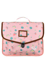 Cartable 1 Compartiment Roxy Rose back to school RJBP3048