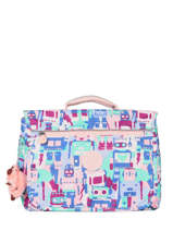 Cartable 1 Compartiment Kipling Multicolore back to school 13571