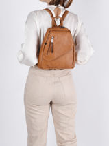 Sac  Dos Gracieuse Hexagona Marron gracieuse 315306-vue-porte