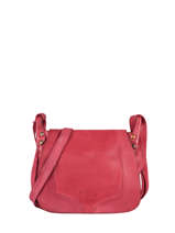 Sac Bandoulire Cow Cuir Basilic pepper Rouge cow BCOW18