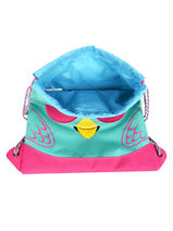 Sportzak Small Friends Affenzahn Groen small friends GYM1-vue-porte