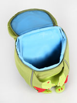 Mini Sac  Dos Affenzahn Vert small friends AFZ-FAS2-vue-porte
