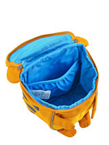 Mini Sac  Dos Affenzahn Orange small friends AFZ-FAS4-vue-porte