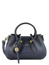 Sac Bandoulire Gretel Ted lapidus Bleu gretel TLAU8923