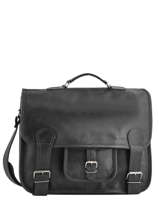 Lecartable L Paul marius Noir vintage L