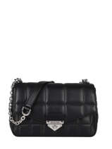 Sac Bandoulire Soho Cuir Michael kors Noir soho F0S1SL3L