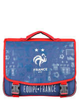 Boekentas 2 Compartimenten Federat. france football Blauw le coq 203X203S