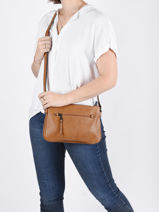 Sac Bandoulire Gracieuse Hexagona Marron gracieuse 315312-vue-porte