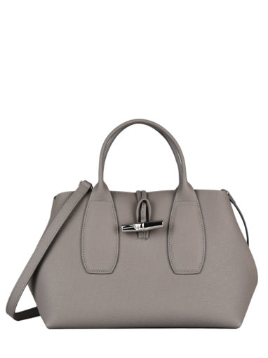 Longchamp Roseau Sac port main Marron