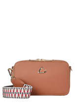 Sac Bandoulire City Philos Cuir Lancaster Marron city philos 70