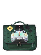 Boekentas It Bag Mini Boy 2 Compartimenten Jeune premier Zilver daydream boys B