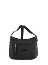 Sac Bandoulire Basic Pompom Lancaster Noir basic pompom 38