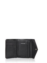 Porte-monnaie Cuir Lancaster Noir foulonne pm 29-vue-porte