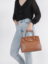 Cross Body Tas Milano Lancaster Bruin milano cosmos 56-vue-porte